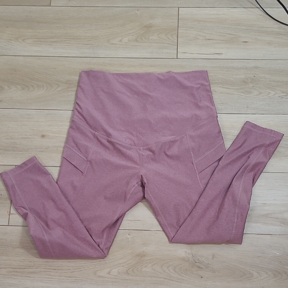 Pants - Old Navy Cloud Pink High-Waisted Leggings Size L